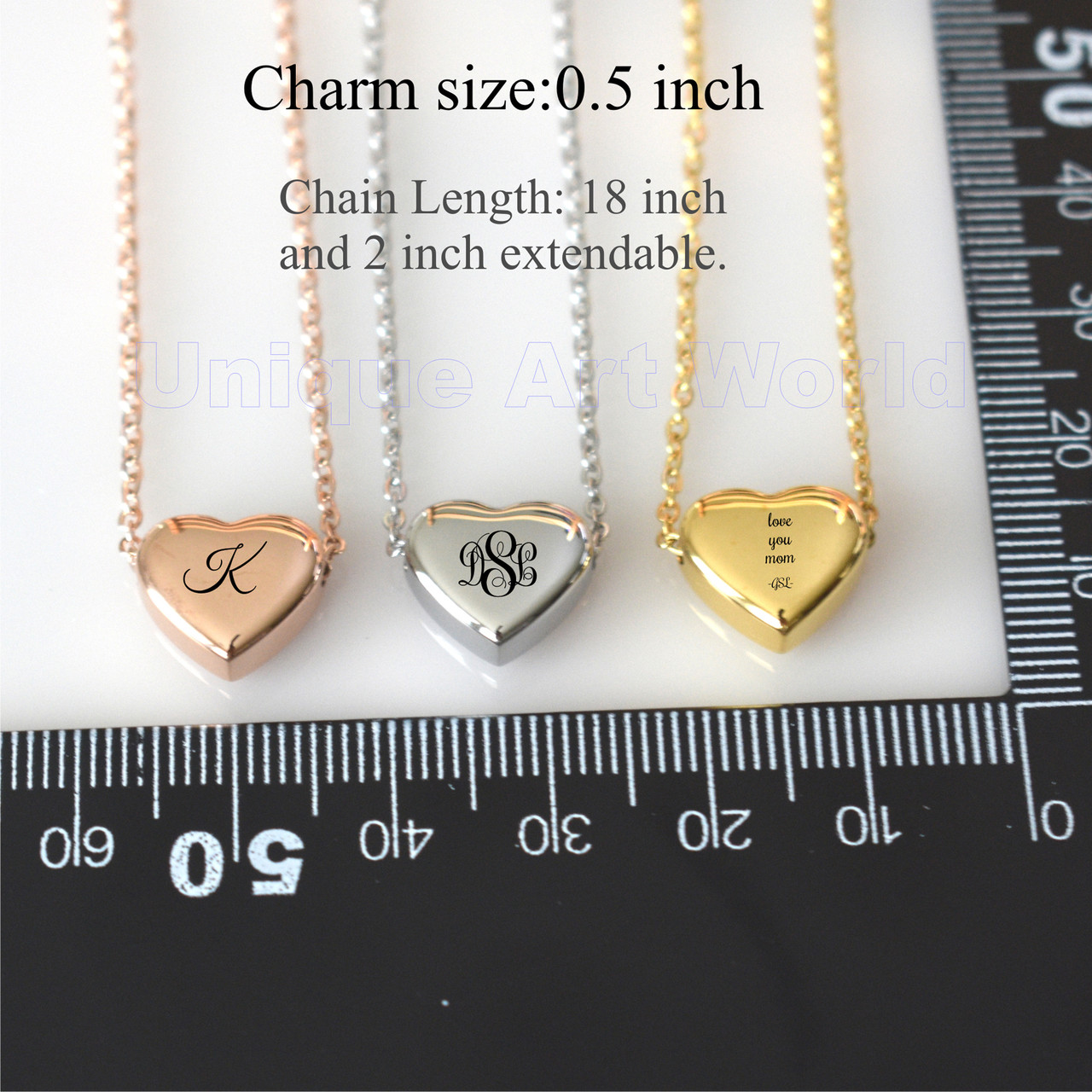 Personalized Heart Photo Necklace – Wear Felicity