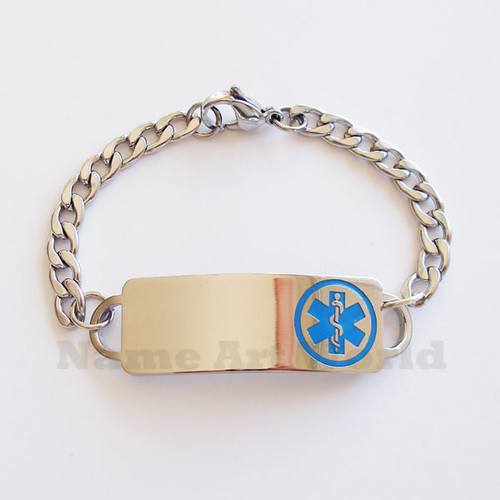 Medical Alert ID / Stainless Steel Bracelets or Necklaces - EREE Engrave