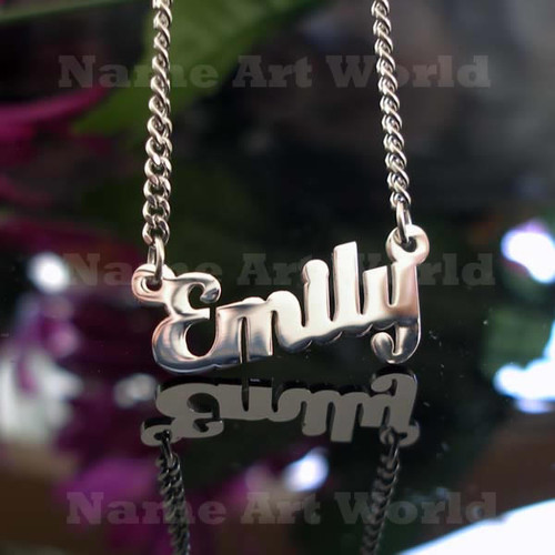 Emily Name Necklaces. Next day ship. NeverTarnishes