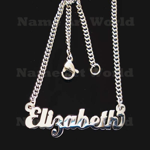 Elizabeth Name Necklaces. Next day ship. NeverTarnishes