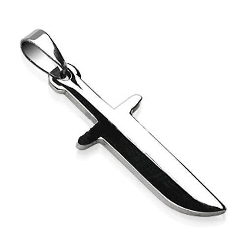 316L Surgical Steel Sword Pendant with a Chain