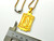 Frame of Saint Mary Gold IP 316L Stainless Steel Pendant