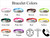 Bracelet colors