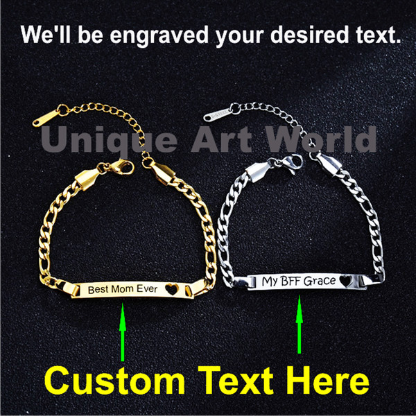 Unique Art World Personalized bracelets