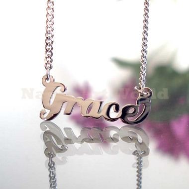 Name on Rice Hurricane Lamp Pendant Necklace or Key Chain - Unique Art  World - Handcraft and Engraving service