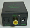 Optical to RCA  audio convertor