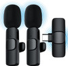 Wireless Type-C Lavalier Microphone 2 TX +1 RX - Wholesale at Look4Computer Canada