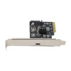 PCI-E 1 port Type C USB3.2 Gen 2 20Gbps Card - Wholesale at Look4Computer Canada