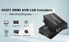HDMI KVM Ethernet Cable Extender 150 meter support 1080P