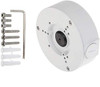 Waterproof Aluminum Junction Box Wall Mount Brackets-White