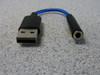 USB to 3.5mm Audio Dongle w/TRRS Jack - External Sound Card for PC