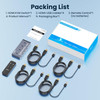 HDMI 2.0 KVM AUTO SWITCH 4 PORT USB w/Cables & Remote Control