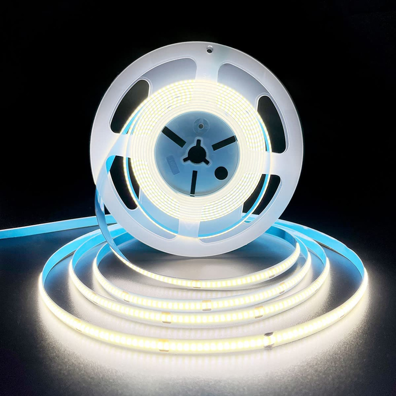 5 Meter COB 320LED strips cool white 12V - Look4Computer