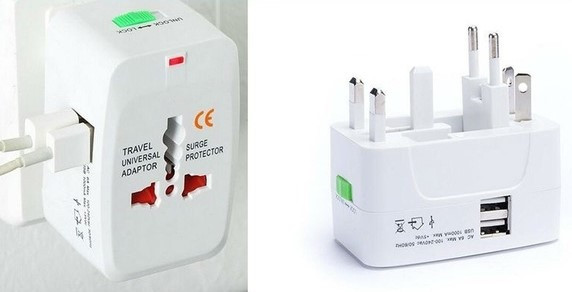 ALL-IN-ONE UNIVERSALTRAVEL PLUG WITH 2USB