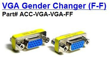 VGA 15F to VGA 15F Converter(F-F)