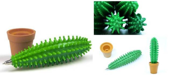 Cactus Ball Point Pen Plant Spike Fred