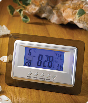 Voice Controlled Back-Light LCD Clock - Wholesale at Look4Computer Canada