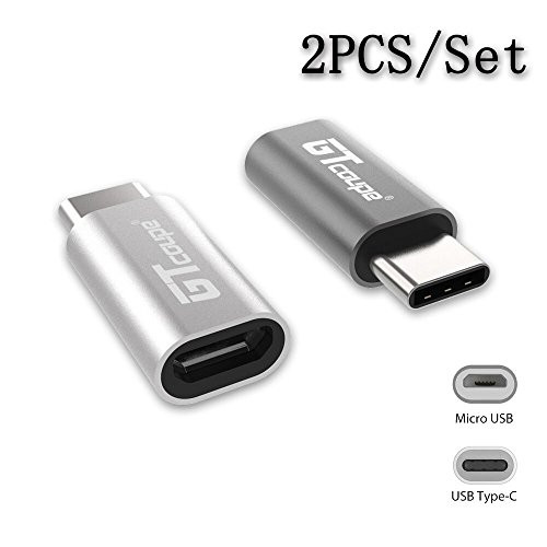Type-C USB3.1 M to Micro USB 2.0 F Adaptor (2-pack)