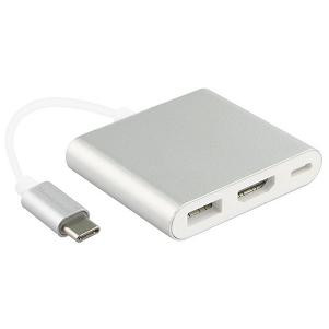 Type C USB3.1 to  HDMI+USB3.0+Type C adaptor - Wholesale at Look4Computer Canada