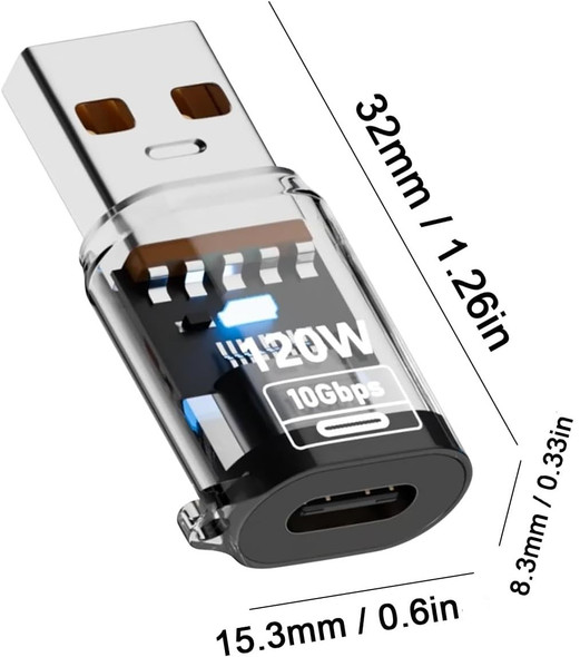 USB3.0 Male to USB 3.1Type C Female Adaptor - Wholesale at Look4Computer Canada