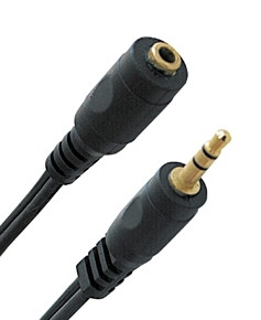10ft Audio 3.5mm to audio 3.5mm ( M-F)