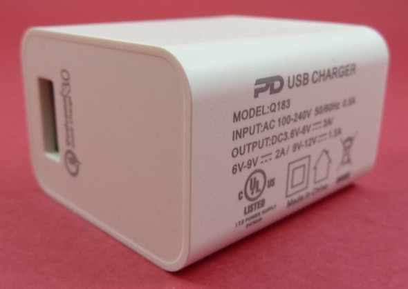 3.6V - 12V MUTI-VOLTAGE USB QUICK CHARGER - Wholesale at Look4Computer Canada