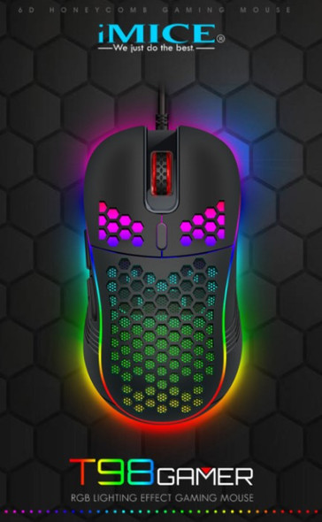 iMICE programable 6 keys RGB gaming mouse - Wholesale at Look4Computer Canada