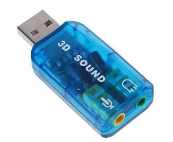 USB to 3.5mm 5.1 Audio Dongle w/microphone Jack - Wholesale at Look4Computer Canada