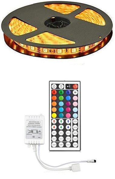 5M (RGB)Led Strip Lighting Kit with AC Adapter + Manual Remote Controller - Wholesale at Look4Computer Canada