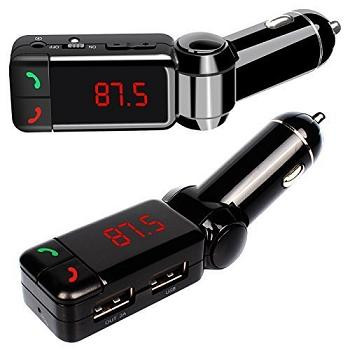 Bluetooth Car Transmitter w/2 USB Port
