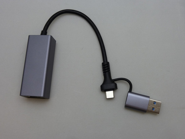 USB C to 10/100/1000 RJ45 Adaptor