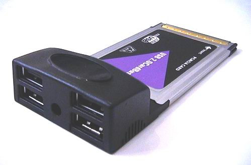 PCMCIA to USB 2.0 4 ports NEC chipset - Wholesale at Look4Computer Canada
