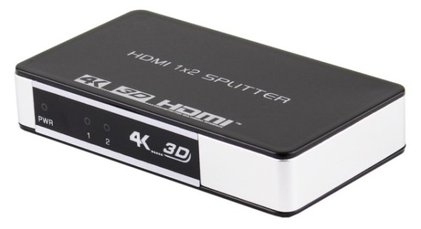 HDMI SPLITTER 1X2 4k Blue-ray 3D HDMI v1.4 - Wholesale at Look4Computer Canada
