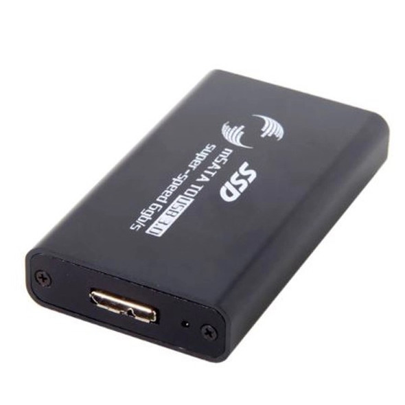 USB3.0 to mSATA II or III /6G SSD Enclosure