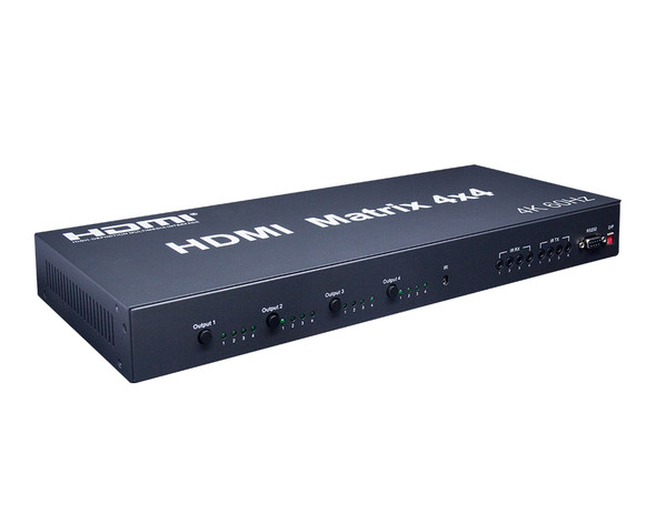HDMI V2.0 Matrix Switcher 4x4 (4 in 4 out) rack mount - Wholesale at Look4Computer Canada