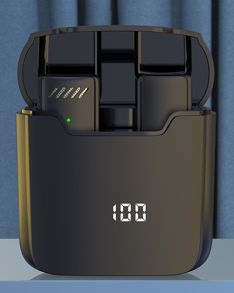 Wireless Microphone Lightning with charging box