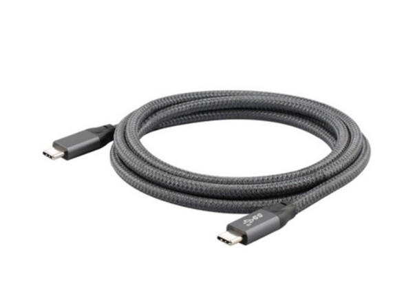 2 Meters USB C 20Gbps C to C  Nylon Braided Cable (MM)