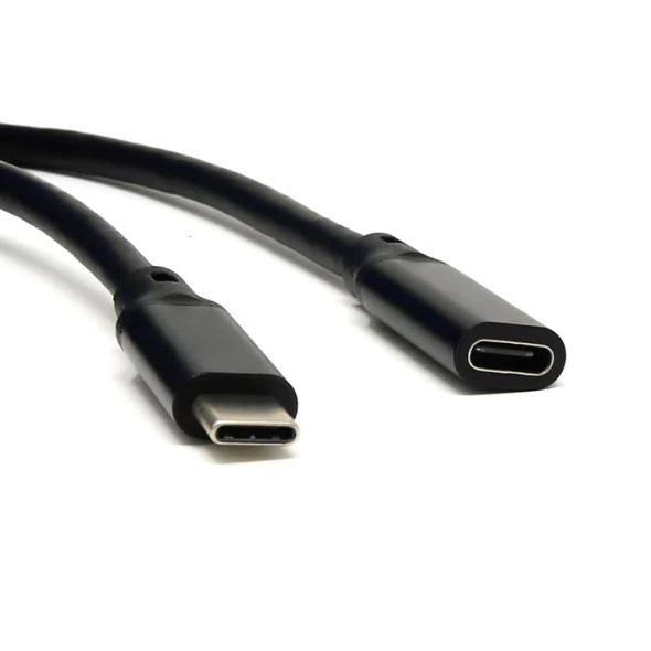 6ft USB3.1 Type C to C Extension Cable (MF) Black - Wholesale at Look4Computer Canada