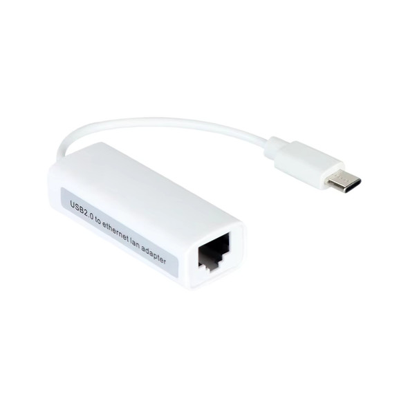 USB 2.0 Type-C to 10/100 RJ45 adaptor