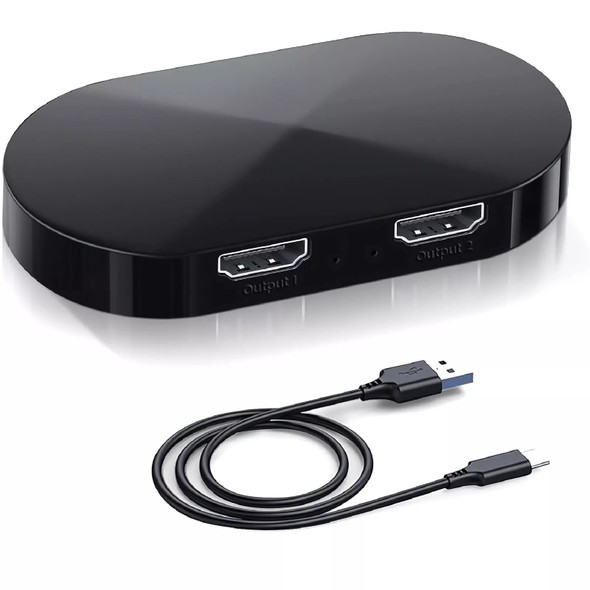 HDMI 2.0 SPLITTER 1 IN 2 OUT 4Kx60Hz - Wholesale at Look4Computer Canada