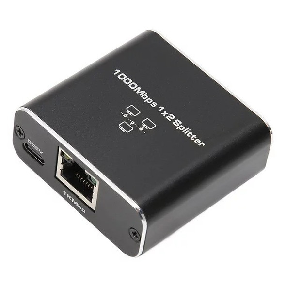 RJ45 1 to 2 port Gigabit Ethernet Splitter Adapter - Wholesale at Look4Computer Canada