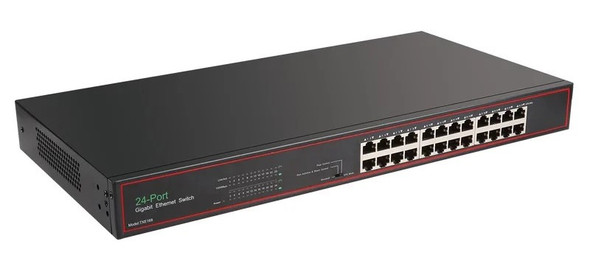 24-port Gigabit Ethernet Switch Rack-Mount - Wholesale at Look4Computer Canada