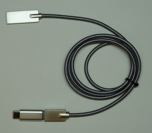 3 in1 USB C / Lightning 8 Pin and Micro USB Charging Cable 3 feet - Wholesale at Look4Computer Canada