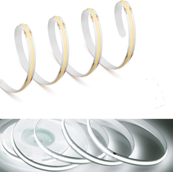 5 Meter  COB 320LED  strips COOL white (6000K) 5V - Wholesale at Look4Computer Canada