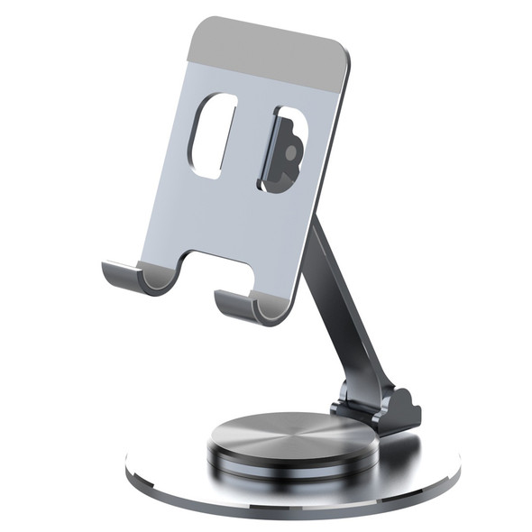360° Rotate Metal Desk Mobile Phone Holder (SILVER) - Wholesale at Look4Computer Canada