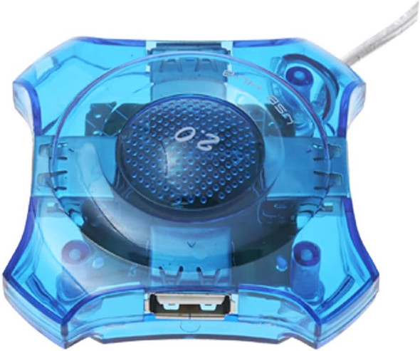 USB 2.0  4 Port HUB with Power Adaptor