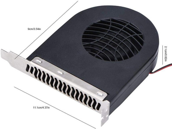 Expansion Slot Rear Exhaust Cooling Fan with LP4 Connector - Wholesale at Look4Computer Canada