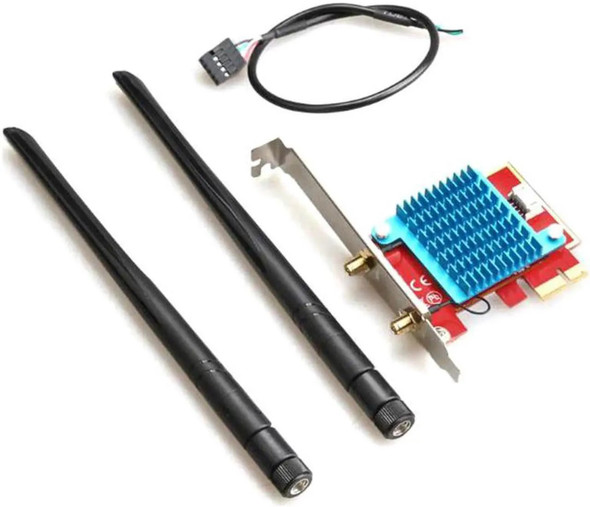 PCIe 8774Mbps Wi-Fi 7 Tri-Band wireless BE200 w/ low profile