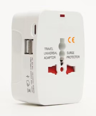 ALL-IN-ONE UNIVERSAL TRAVEL PLUG WITH 2USB A+1USBC - Wholesale at Look4Computer Canada