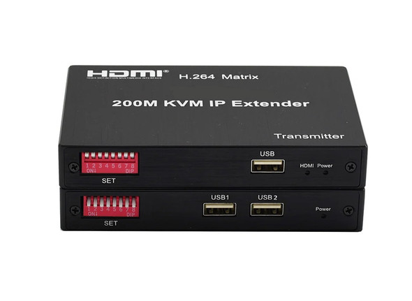 1080P HDMI 200 meter IP extender KVM Matrix  (1Tx+1Rx) - Wholesale at Look4Computer Canada